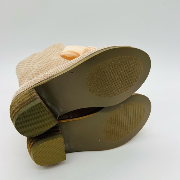 JOYFOLIE TODDLER BLUSH COLORED WREN BOOTIES WITH SIDE ZIPPER SIZE 5 - Picture 6 of 13